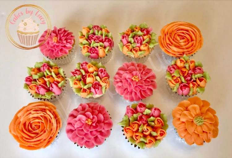 Floral Cupcakes