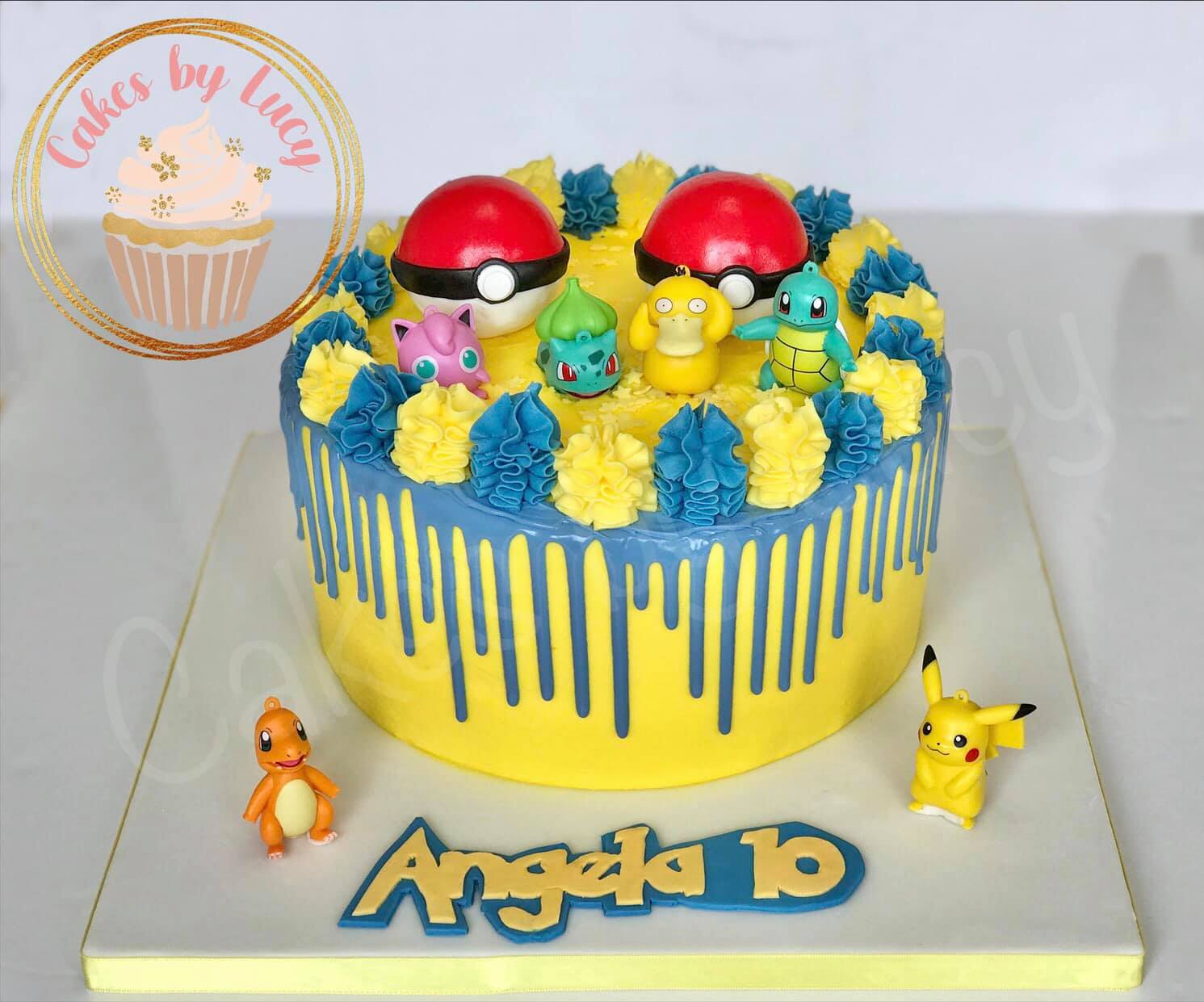 Pokemon Cake