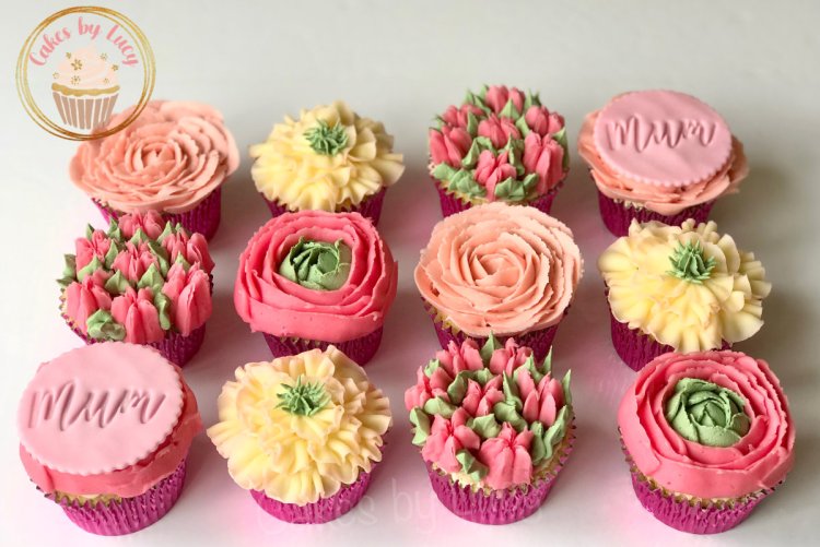 Floral Cupcakes
