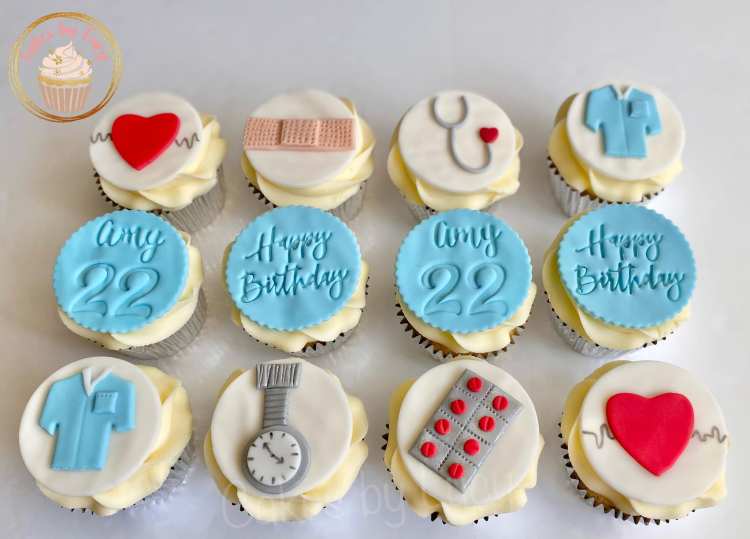 Nurse cupcakes