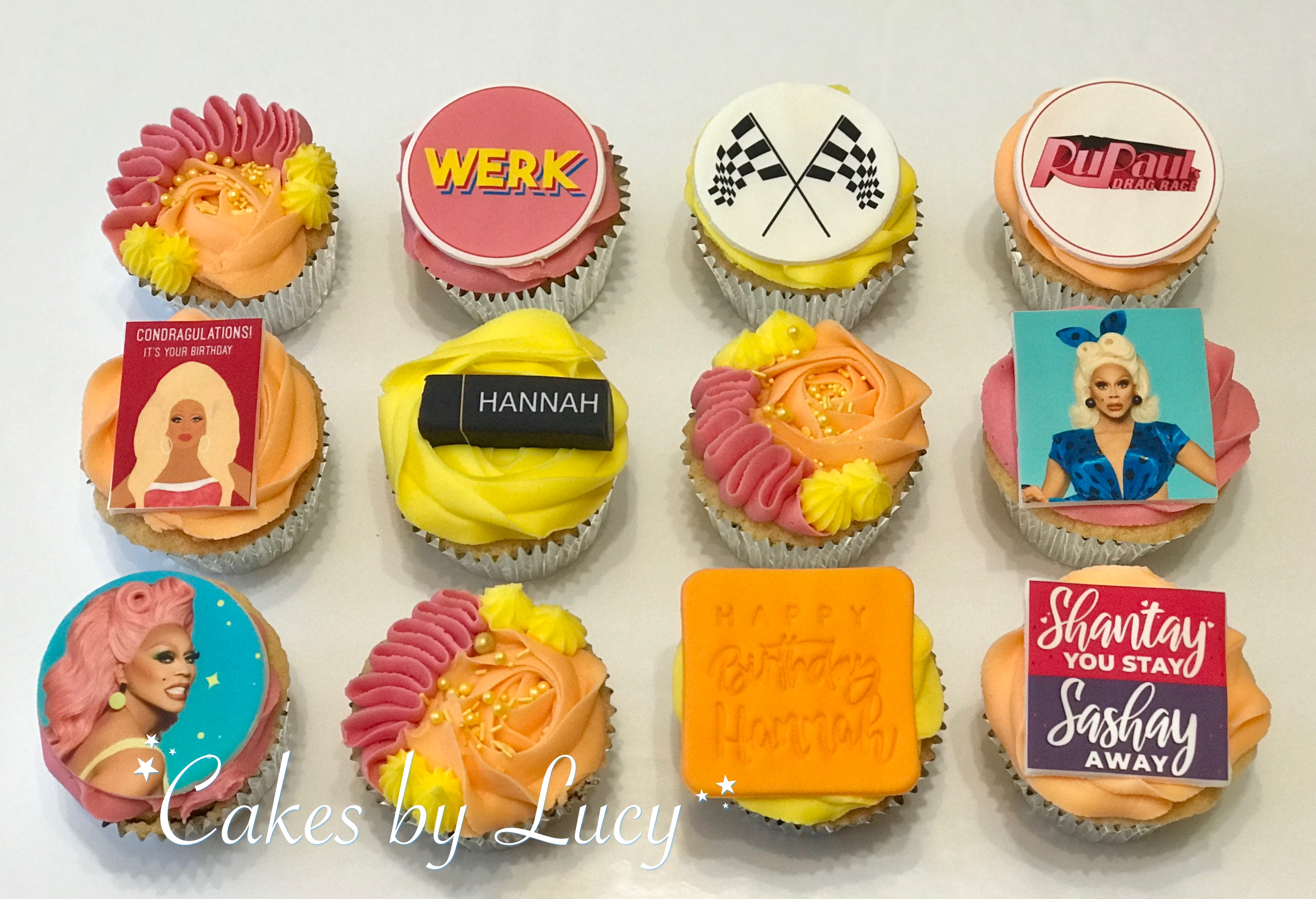 Drag Race cupcakes