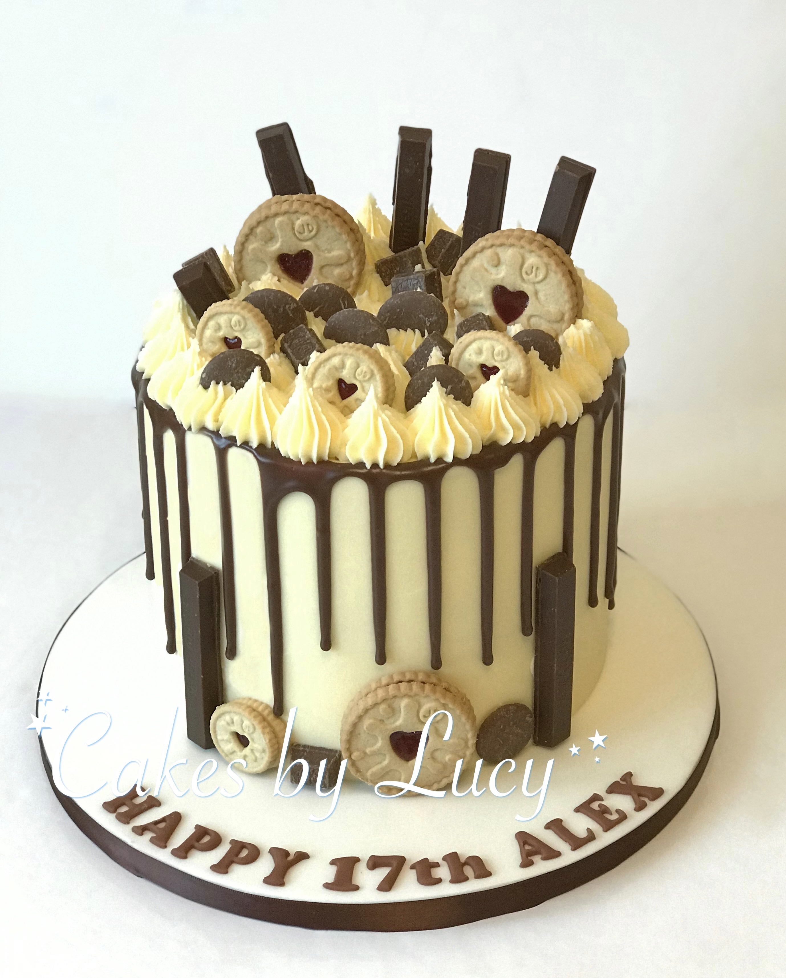 Chocolate drip cake