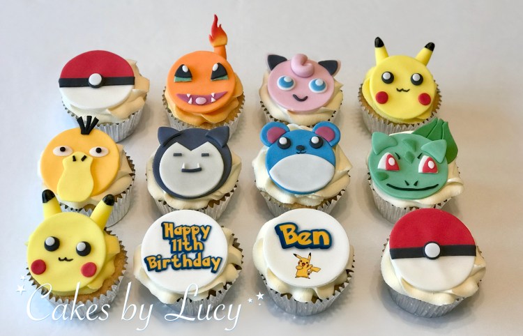 Pokémon cupcakes