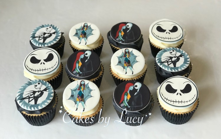 The Nightmare before Christmas cupcakes